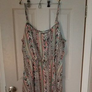 Women's thin strap dress/long shirt